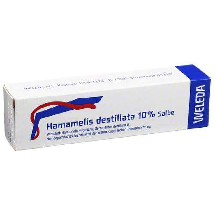 Hamamelis Destillata 10 Weleda Salbe 25g Preisvergleich