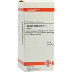 Thallium aceticum D12 DHU 200 Tbl.