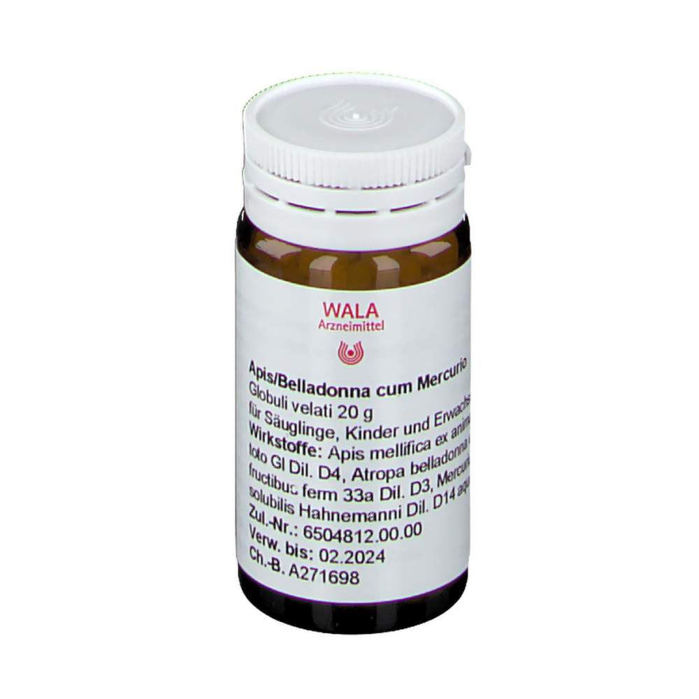 Apis/Belladonna cum Mercurio Wala 20g Glob. Preisvergleich