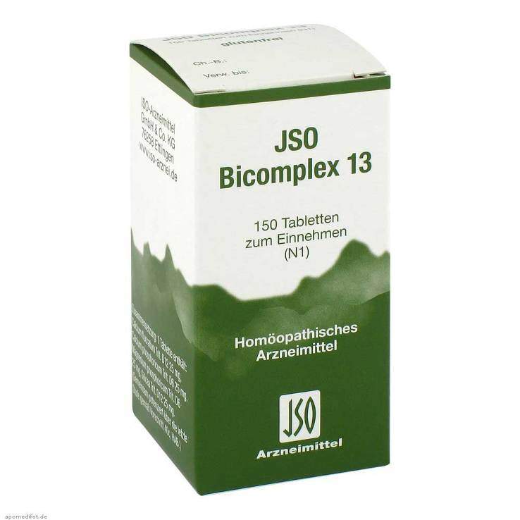 Jso Bicomplex Heilmittel Nr 13 150 Tbl. Preisvergleich